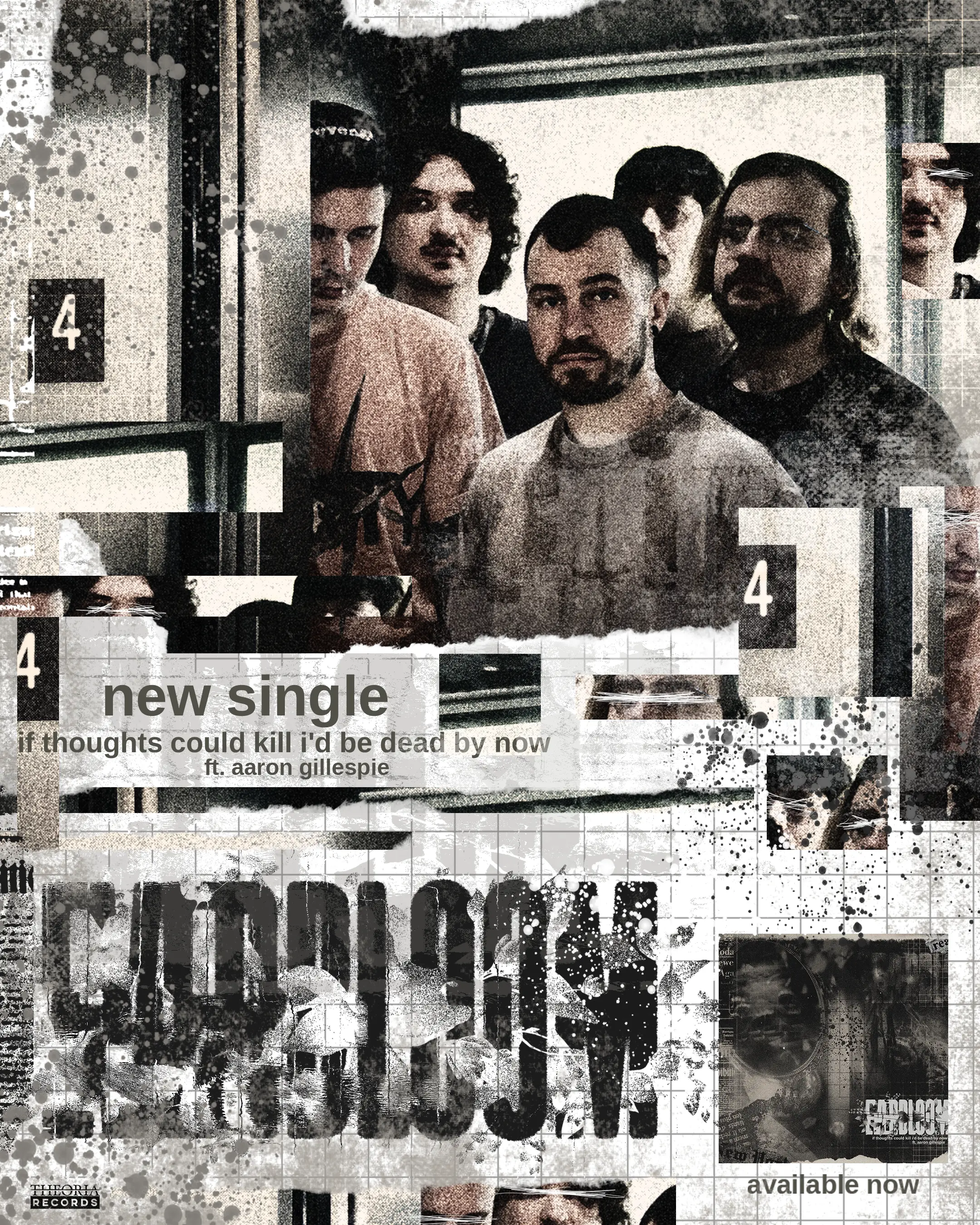 EVERBLOOM single artwork for if thoughts could kill i'd be dead by now